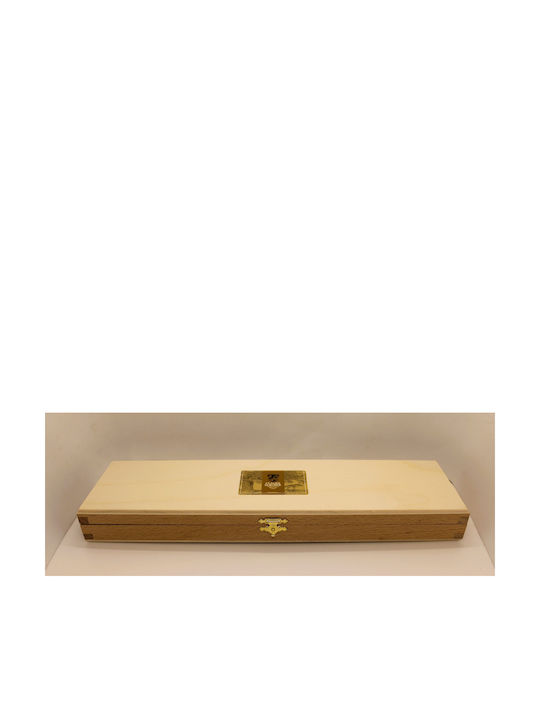 Claude Dozorme Laguiole De Table Vallernia Wood Σετ Μαχαίρια από Ανοξείδωτο Ατσάλι 3τμχ