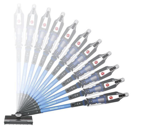 Hoover H-Free Επαναφορτιζόμενη Σκούπα 2 σε 1 Stick & Χειρός 22V Μπλε