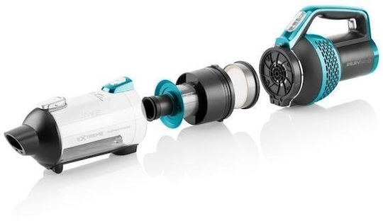 ETA Magic Aqua Plus 7236 90000 Επαναφορτιζόμενη Σκούπα 2 σε 1 Stick & Χειρός 28.8V Μπλε