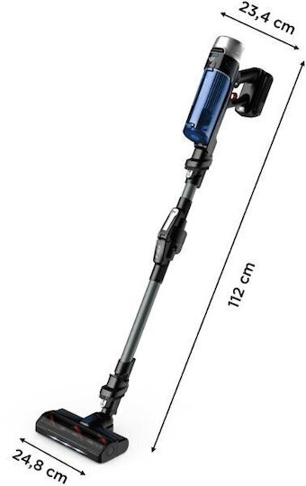 Rowenta X-force Flex 9.60 Прахосмукачка 2 в 1 Stick & Ръчна Тюркоазена