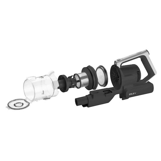 Amica Joran Wiederaufladbar Stielstaubsauger 25.2V Schwarz