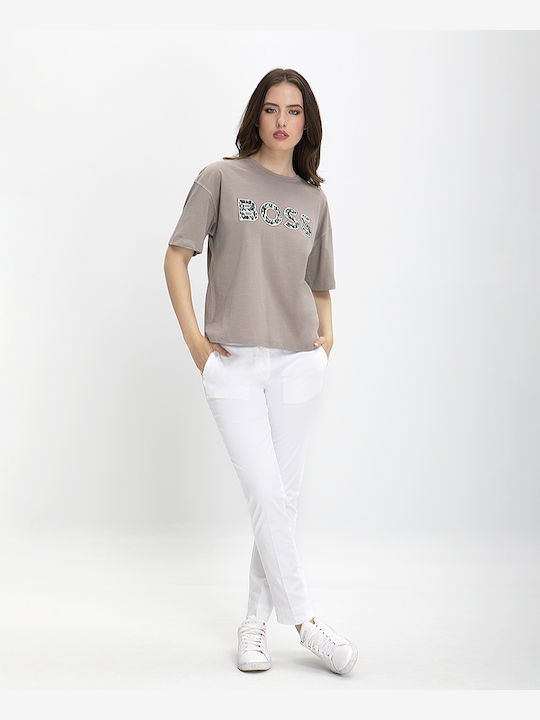 Hugo Boss Damen T-shirt grey