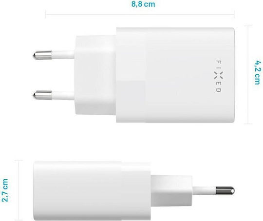 Fixed Ladegerät ohne Kabel 30W Stromlieferung Weißs (Fixed)
