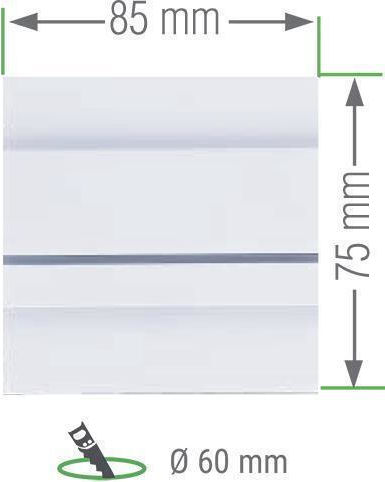 F&F Lumină de Exterior Montată pe Perete LED 1.2W F&F Lumină de Exterior Montată pe Perete LED 1.2W