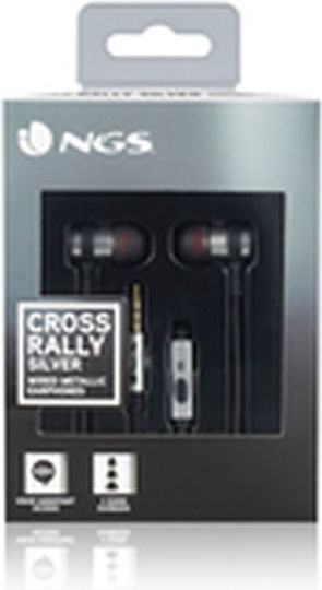 Ακουστικά Earbud Ngs Elec-headp-0294 Ασημί