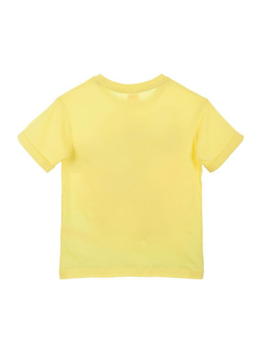 Superheroes Kids Blouse Yellow