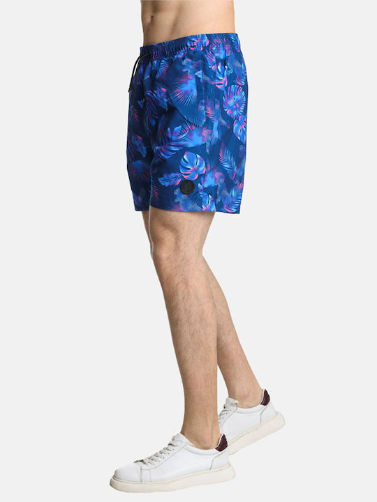 Paco & Co Men's Swimwear Bermuda Blue Floral