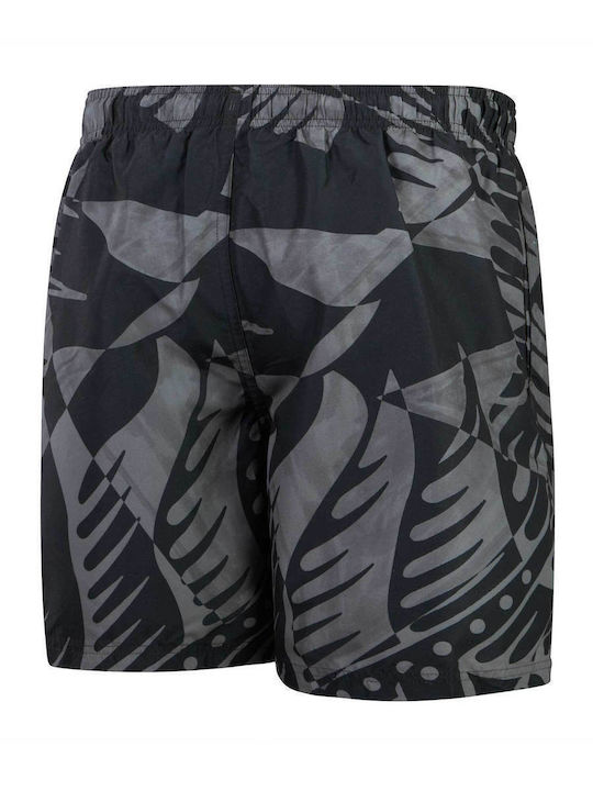 Men's Swimwear Shorts Black with Patterns