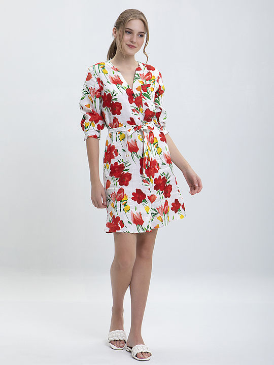 Clarina Summer Shirt Dress Dress
