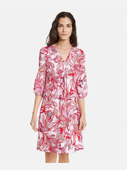 Gerry Weber Kleid mit Rüschen Blumen