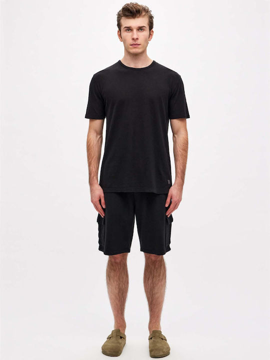T-shirt Μαύρο