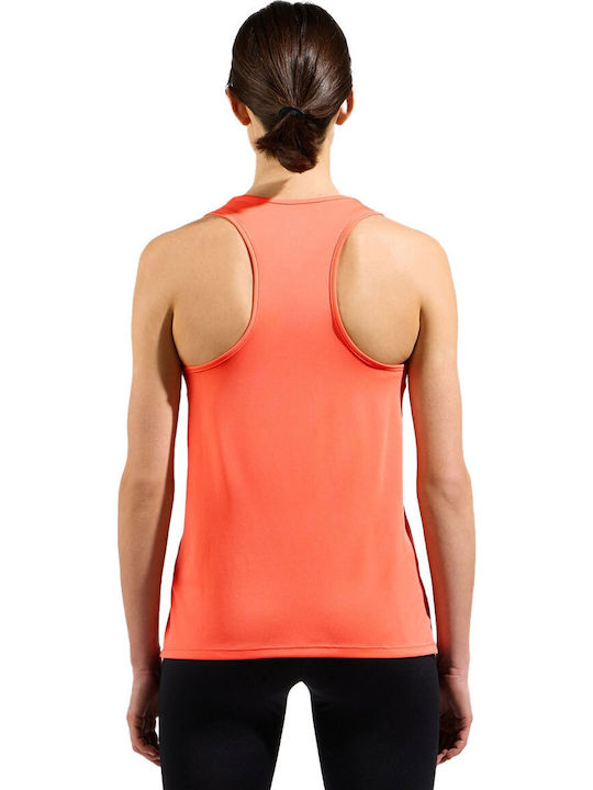 Essentials Damen Sommer Ärmellose Bluse Koralle