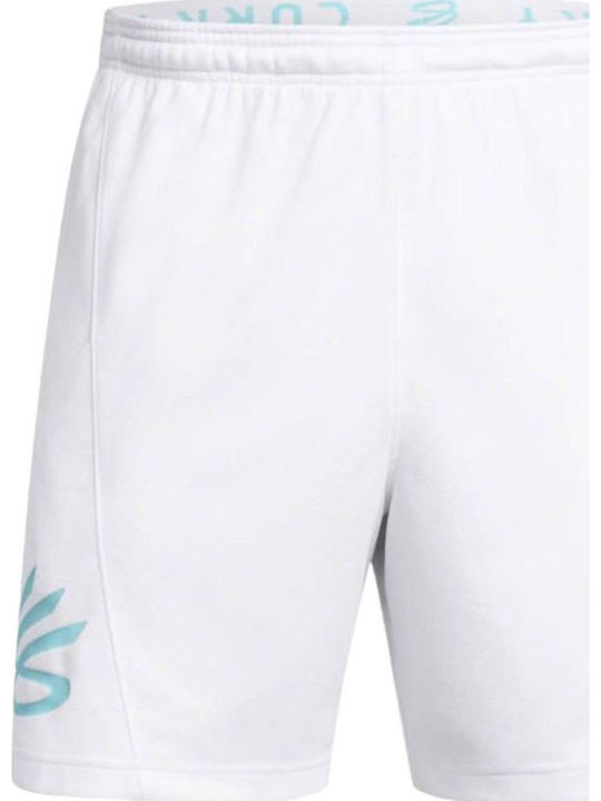 Curry Splash Sportliche Herrenshorts Weiß