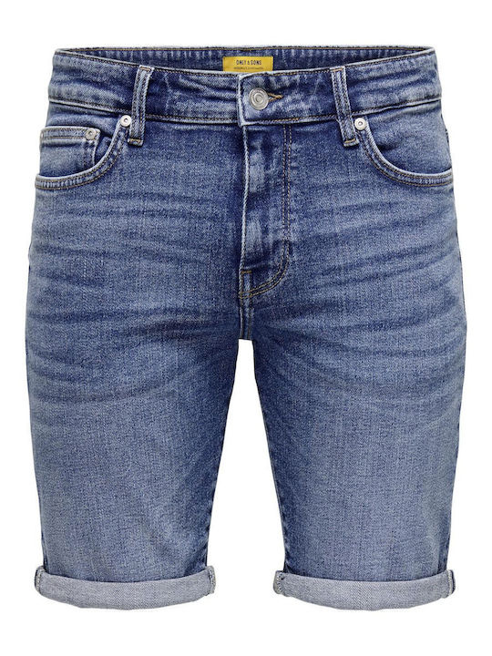 Ανδρική Βερμούδα Τζιν ΜΠΛΕ DENIM