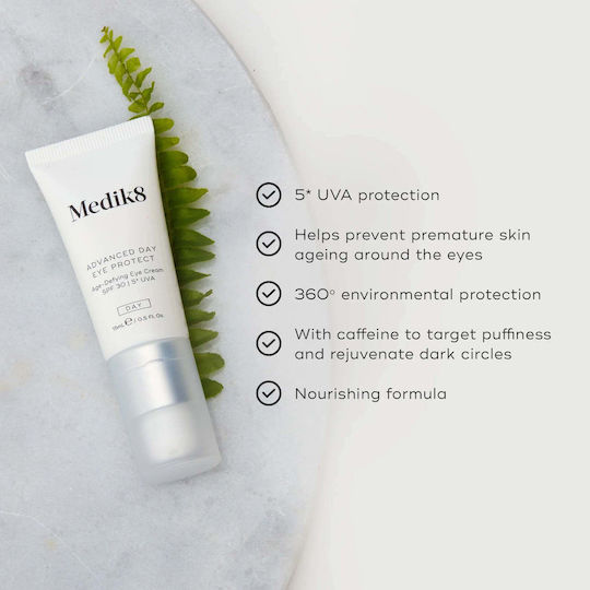 Medik8 Advanced Day Eye Protect Eye Cream for Anti-Aging & Moisturizing with 30SPF 15ml