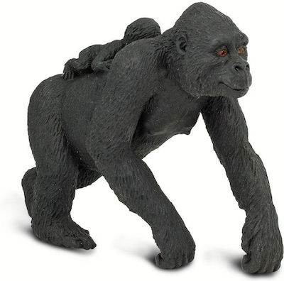 Safari Ltd Miniature Toy Lowland Gorilla Baby 8.3cm.