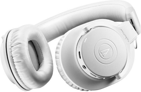 Audio Technica ATH-M20xBT Wireless / Wired Over Ear Headphones with 60 hours of Operation White