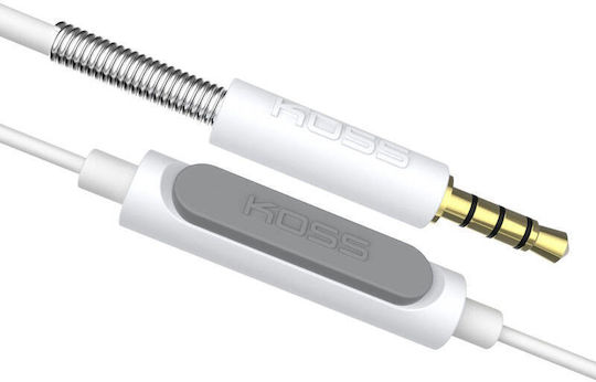 Koss KPH30i Wired On Ear Headphones White