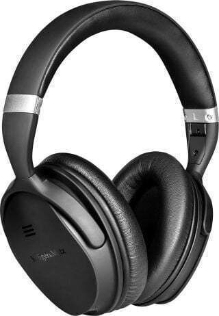 Kruger & Matz KM0655L Ασύρματα / Ενσύρματα Over Ear Ακουστικά με 16 ώρες Λειτουργίας Μαύρα