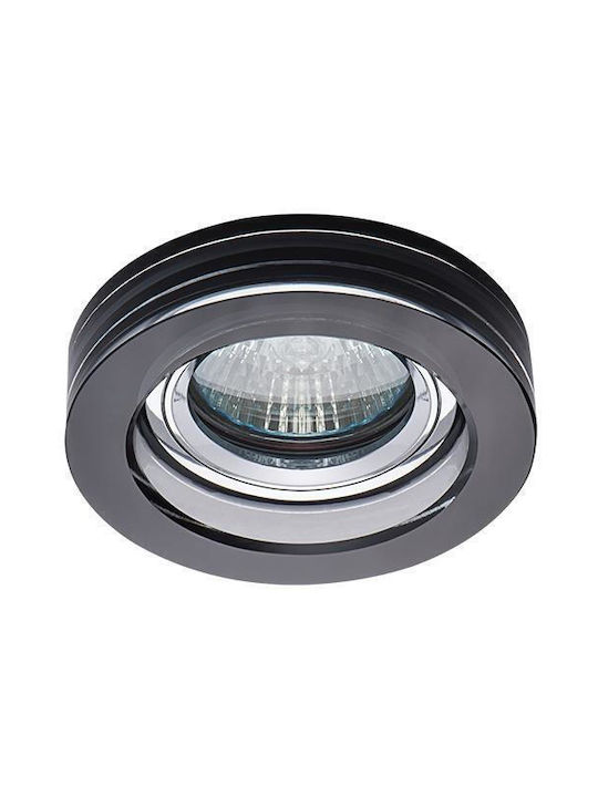 Kanlux Glass Frame for Spot GX5.3 Black 50x1cm. 1pcs