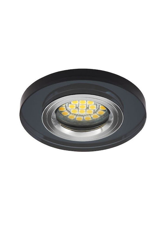 Kanlux Glass Frame for Spot GX5.3 Black 1pcs