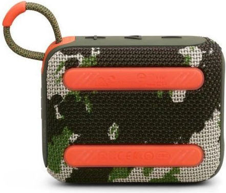 JBL Go 4 Waterproof Bluetooth Speaker 4.2W with Battery Life up to 7 hours Squad