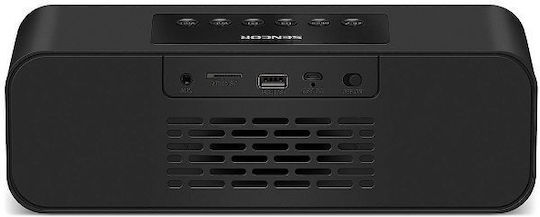 Sencor SSS 81 Ηχείο Bluetooth 10W με Ραδιόφωνο και Διάρκεια Μπαταρίας έως 12 ώρες Μαύρο