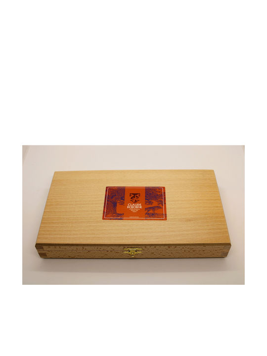 Claude Dozorme Laguiole Set de Furculițe Alimente Inoxidabile Rouge Orange 6buc