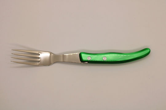 Claude Dozorme Laguiole Set de Furculițe Alimente Inoxidabile Blue Green 6buc