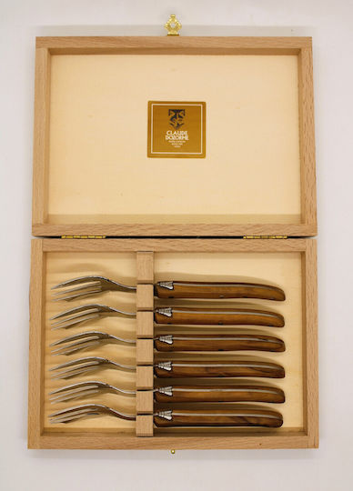 Claude Dozorme Set de Furculițe Fructe/Desert Inoxidabile Argintiu 6buc