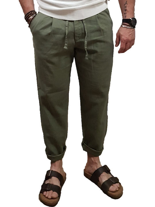 Khaki Men's Trousers