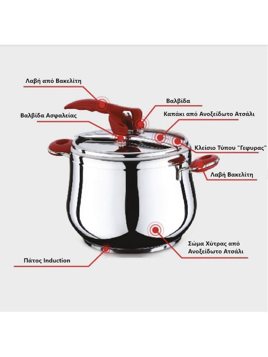 Hascevher Esila Pressure Cooker 5lt 3DTYDK0520015