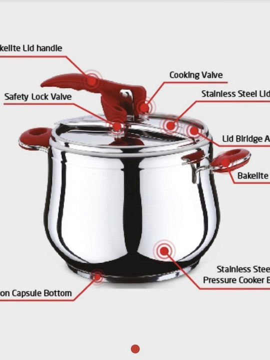 Hascevher Esila Pressure Cooker 7lt ISF01200907