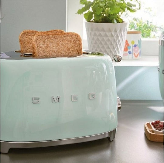 Smeg Toaster 2 Slots 950W Green