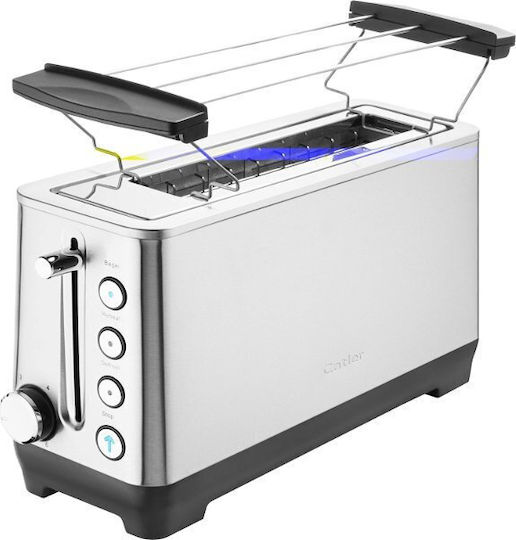 Catler Φρυγανιέρα 2 Θέσεων 1100W Inox