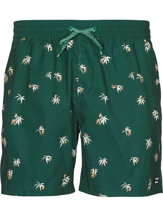 Layback Men's Swimwear Shorts Green