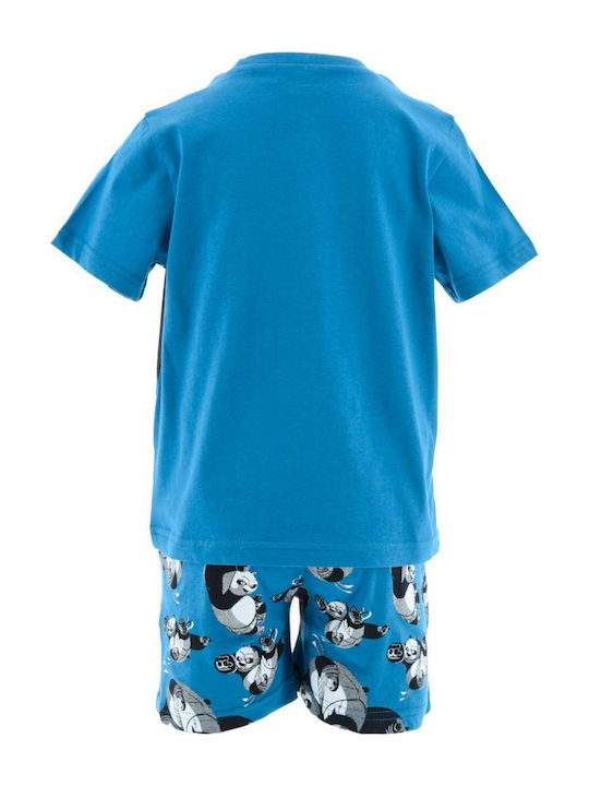 Superheroes Kids Pyjamas BLUE EX2108