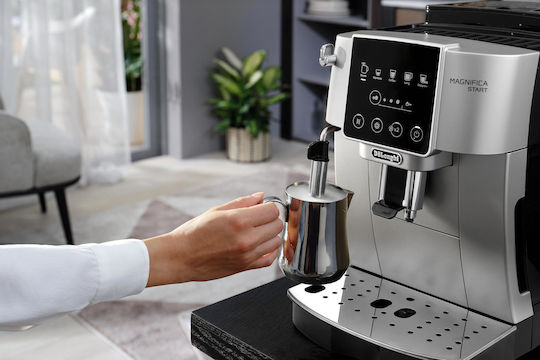 De'Longhi Magnifica Start 1450W Налягане 15бар с мелачка Сребриста