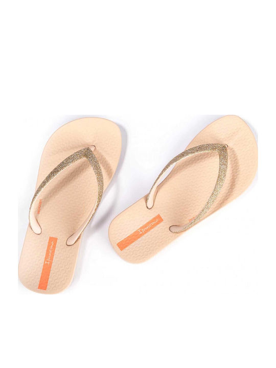 Șlapi pentru copii Flip Flops Aurii Lolita Kids