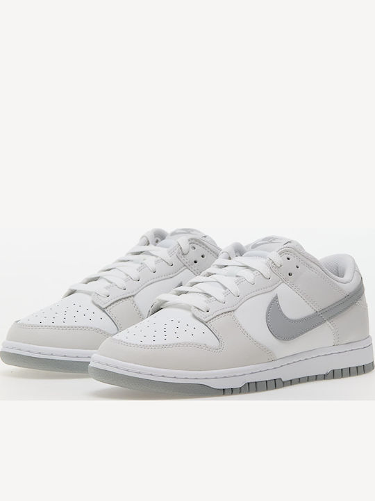 Dunk Low Retro Männer Sneakers Summit Weiß / Hellgrau Platin-Ton