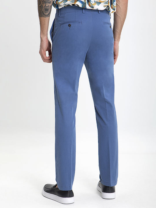 Vardas Men's Trousers Chino Blue