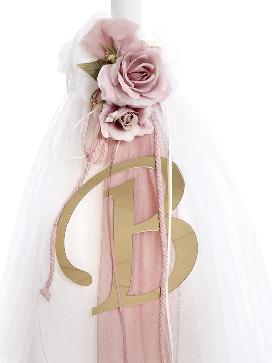 Baptism Set for Girl Flower Theme Monogram Sds-2403 Bellissimo Bls-24-sds-2403
