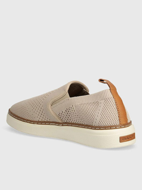 San Prep Ανδρικά Loafers σε Μπεζ Χρώμα