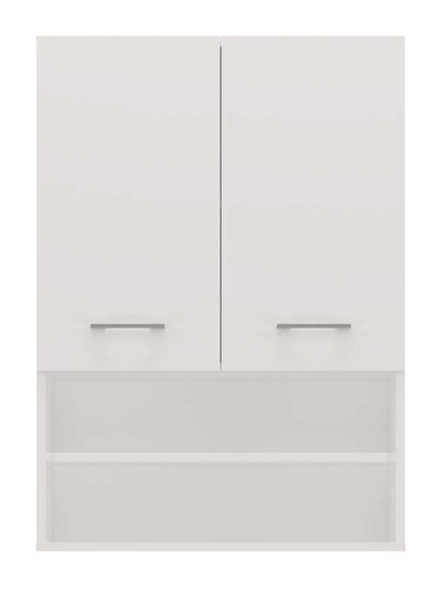 TOH Cabinet de baie L64xA30xÎ90cm Alb