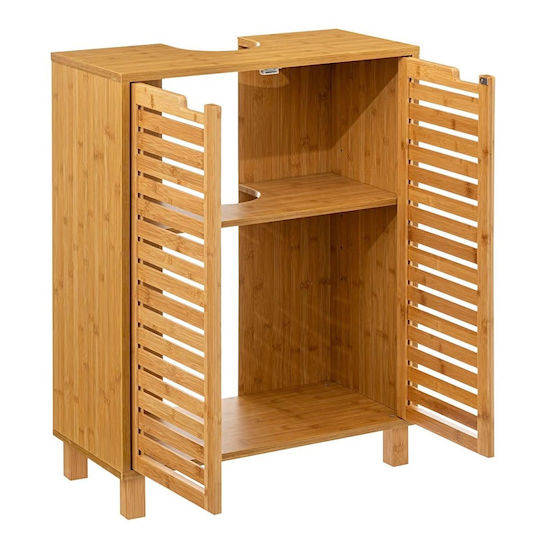 5Five F-V Sicela Badezimmerschrank B60xT28xH80cm Braun