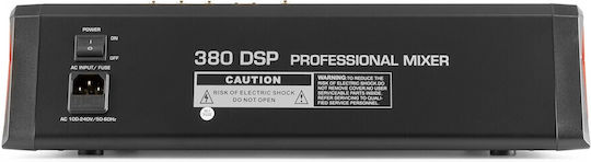 Power Dynamics PDM-T804 Αναλογική Κονσόλα 8 Καναλιών με Phantom Power & 6 Εισόδους XLR & Bluetooth SOCON462