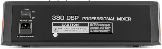 Power Dynamics PDM-T604 SOCON463 Αναλογική Κονσόλα 6.0 Καναλιών με Phantom Power & 4 Εισόδους XLR & Bluetooth