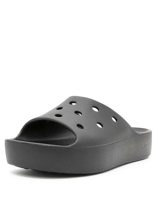 Frauen Flip Flops mit Plattform in Schwarz Farbe