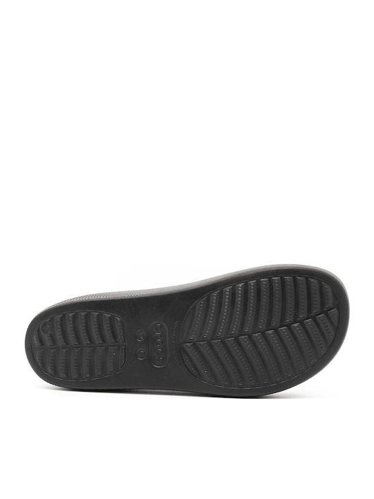 Frauen Flip Flops mit Plattform in Schwarz Farbe