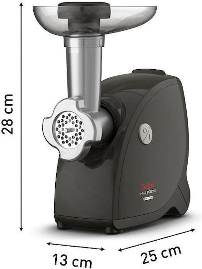 Tefal Μηχανή Άλεσης Κιμά 2000W Μαύρη